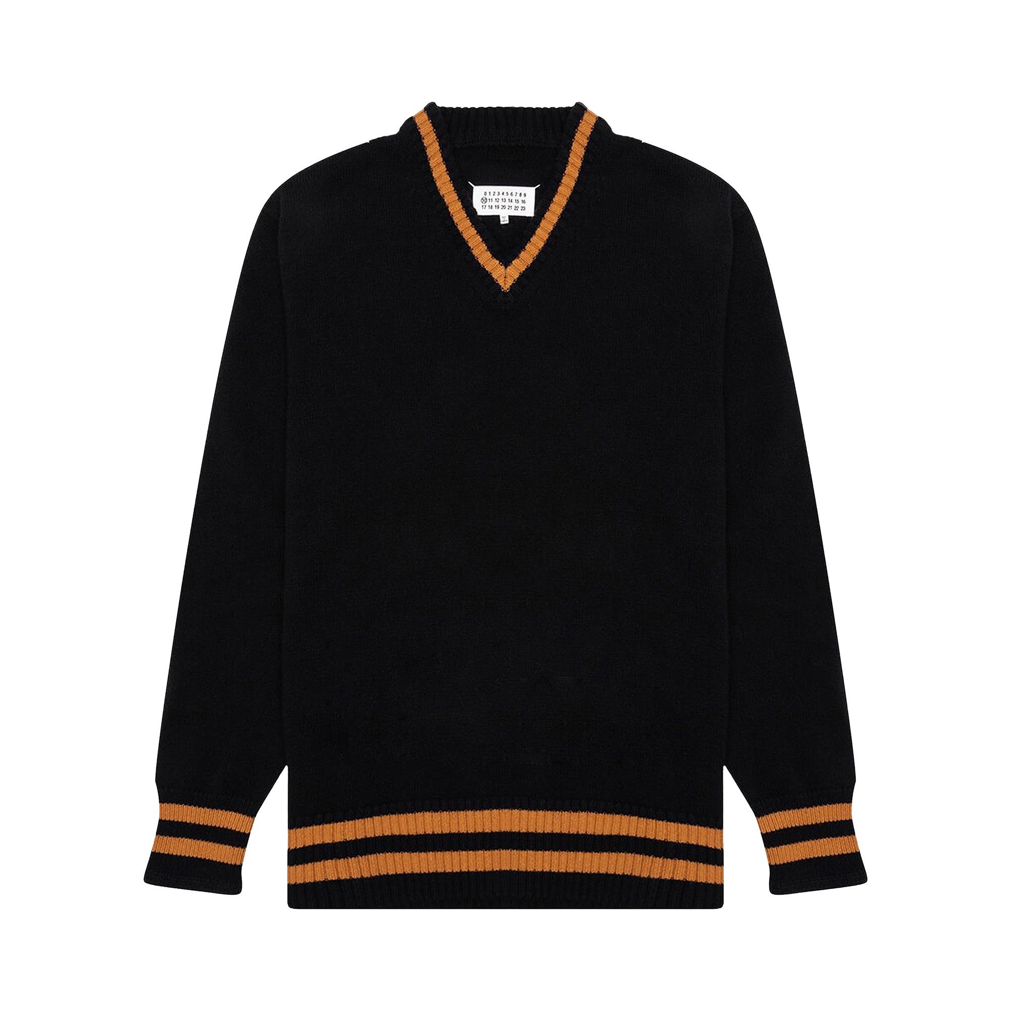 Buy Maison Margiela Cricket Knit 'Navy/Orange' - S50HA1027 S17834