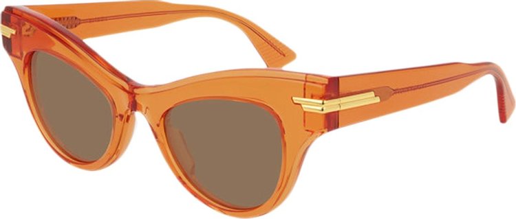 Bottega Veneta Sunglasses 'Shiny Transparent Orange'