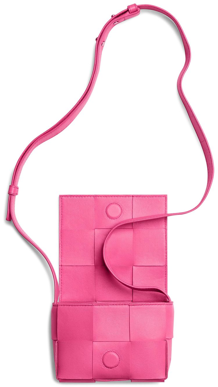 Bottega Veneta Mini Cassette Bag Bon BonSilver