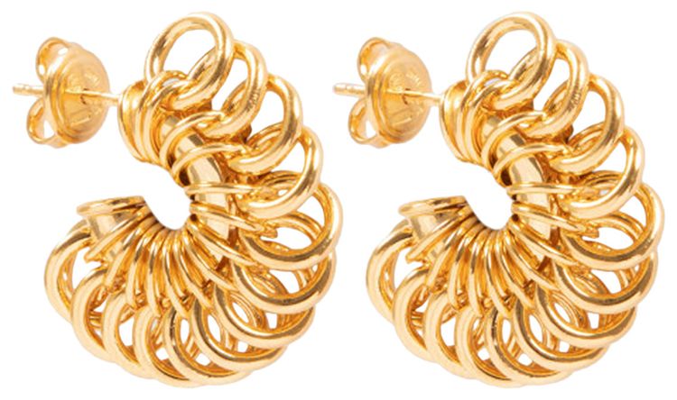 Bottega Veneta Earrings Yellowgold
