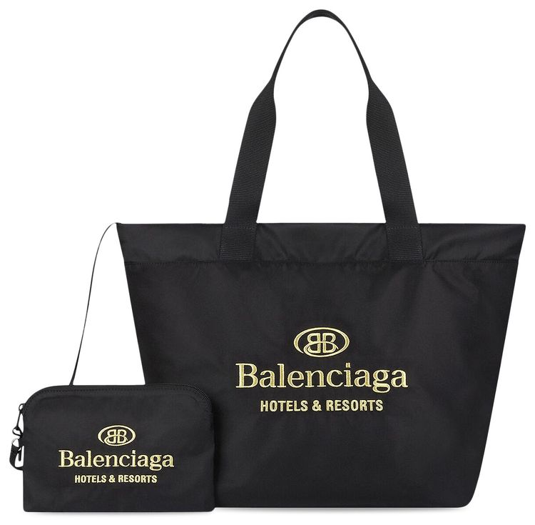 Balenciaga Hotel Large Tote Bag Black