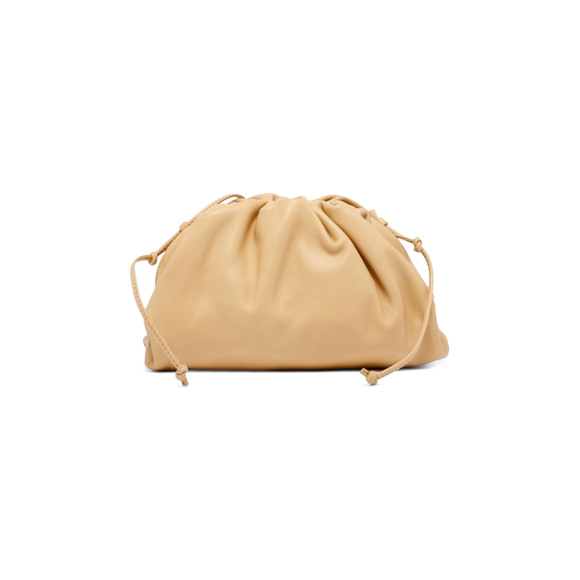 Buy Bottega Veneta Mini Pouch Bag Almond Gold 585852 VCP40 2700 GOAT