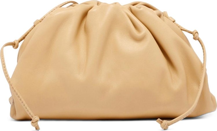 Bottega Veneta Mini Pouch Bag 'Almond/Gold'
