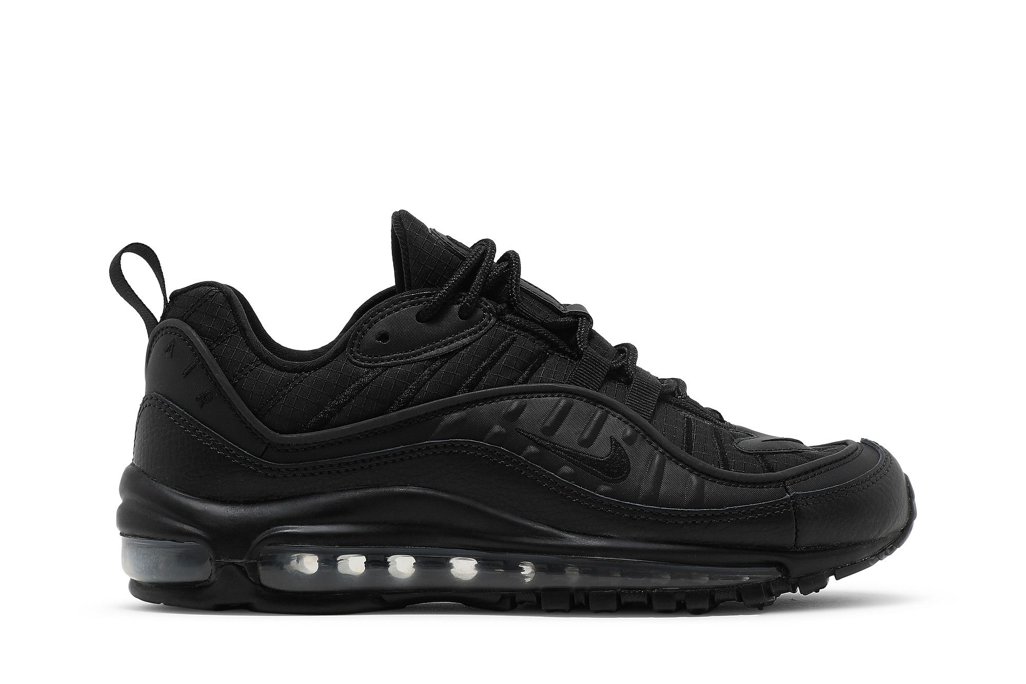 Buy Air Max 98 GS Triple Black BV4872 006 GOAT