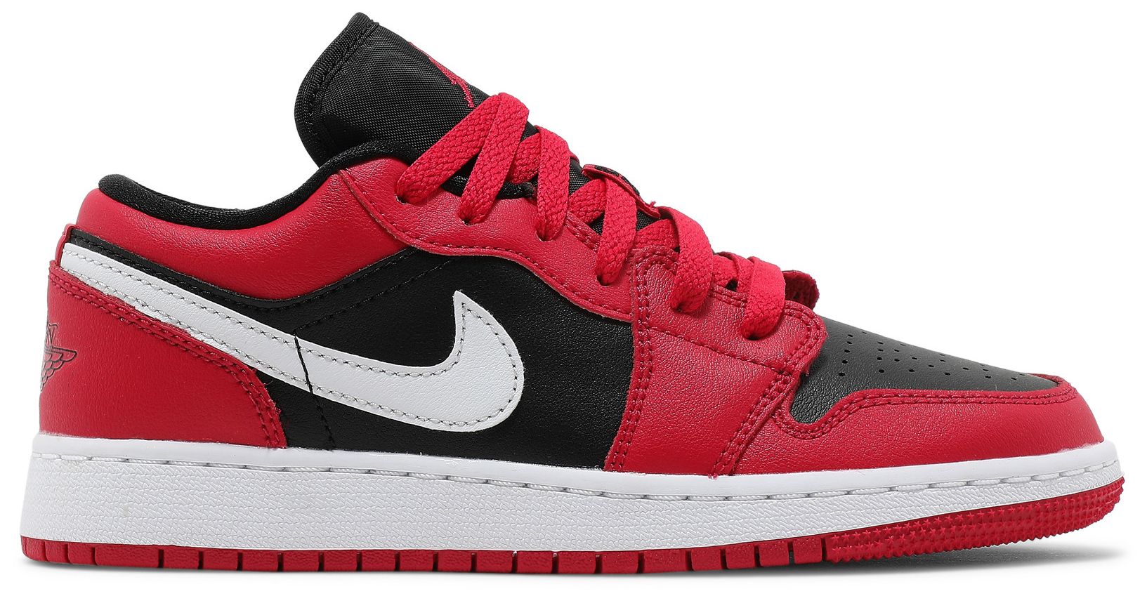 Buy Air Jordan 1 Low GS 'Black Very Berry' 553560 061 GOAT