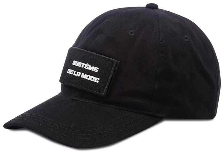 032C Systeme Patch Cap Black