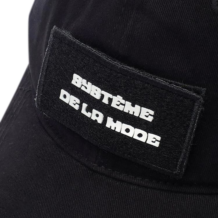 032C Systeme Patch Cap Black
