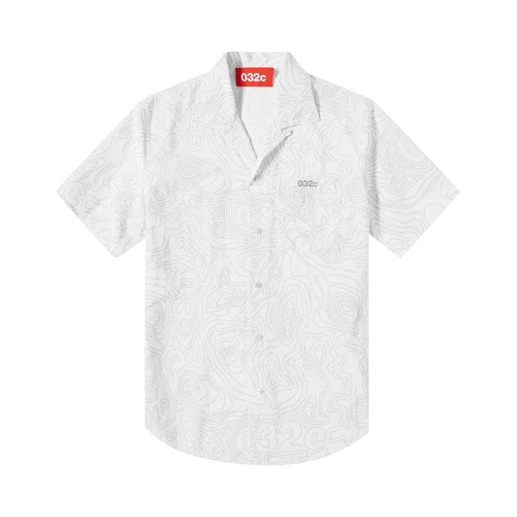 032C Topos Nylon Shor-Tsleeve T-Shirt 'White'