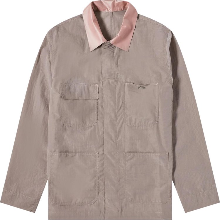 032C Nylon Worker Jacket GreyPurpleLight Pink