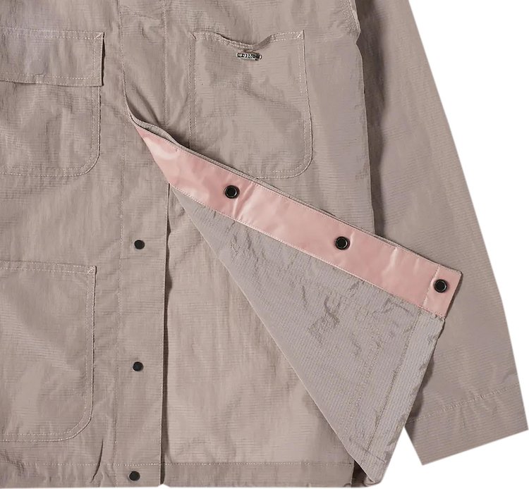 032C Nylon Worker Jacket GreyPurpleLight Pink