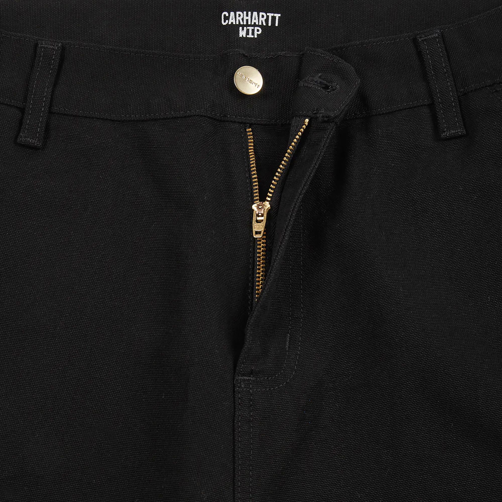 Buy Carhartt WIP Ruck Single Knee Pant Black Rinsed I028624 BLAC GOAT