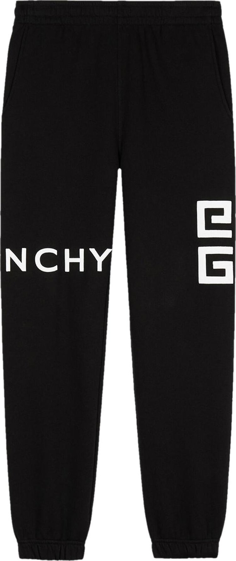 Givenchy Slim Fit Embroidered Trousers 'Black'