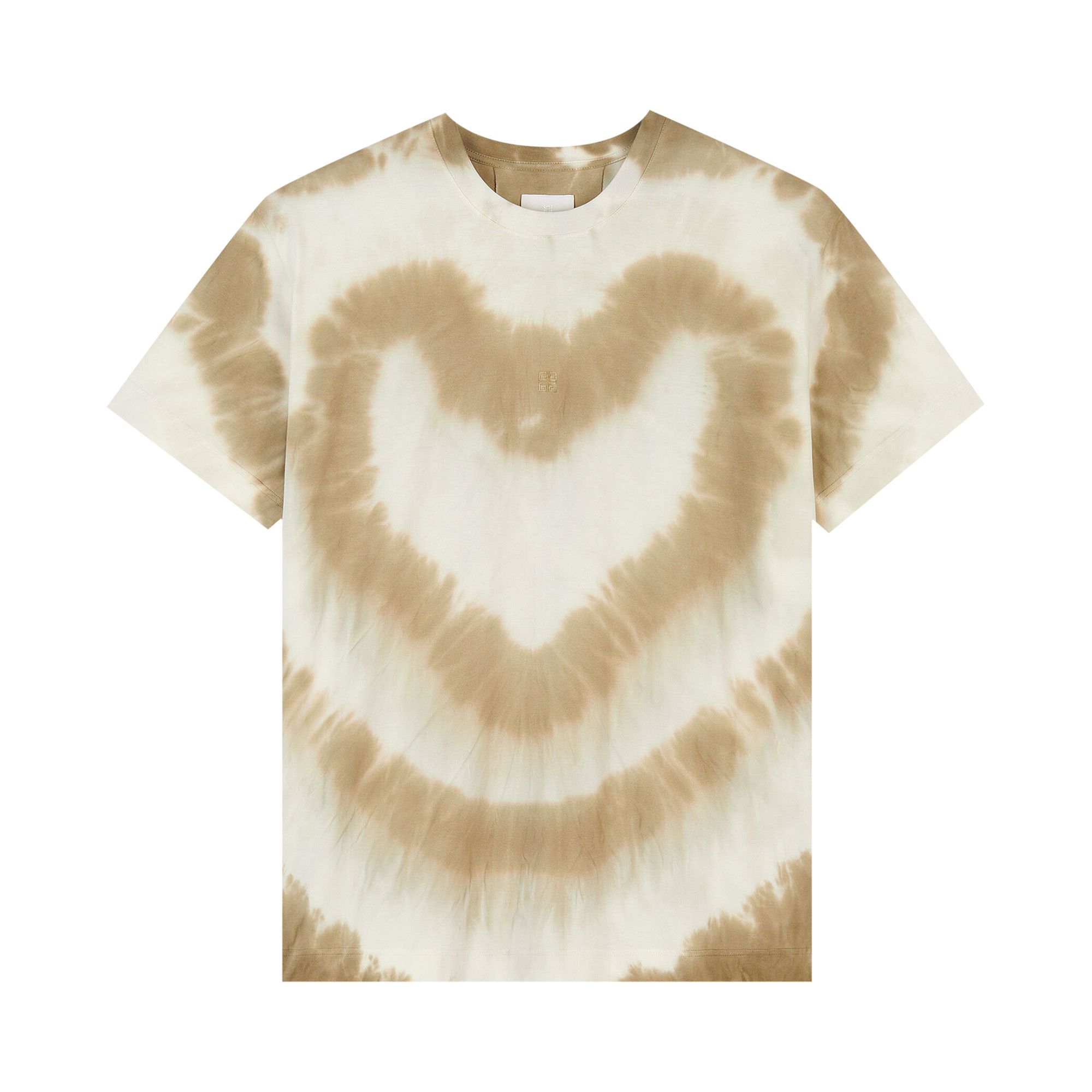 Givenchy Tie And Dye Hearts Oversized T 