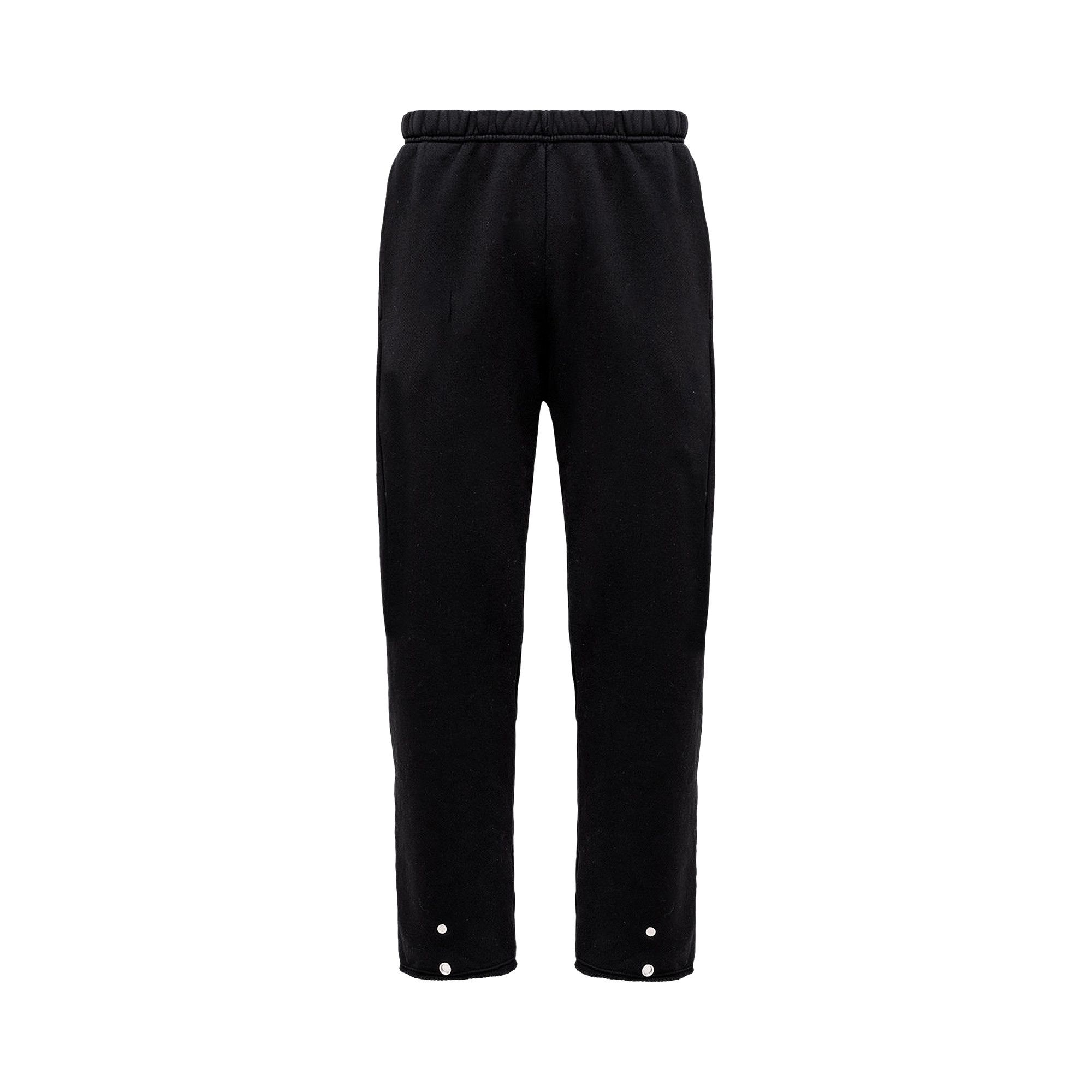 Buy Les Tien Snap Front Pants 'Black' - CF 3007 BLAC | GOAT