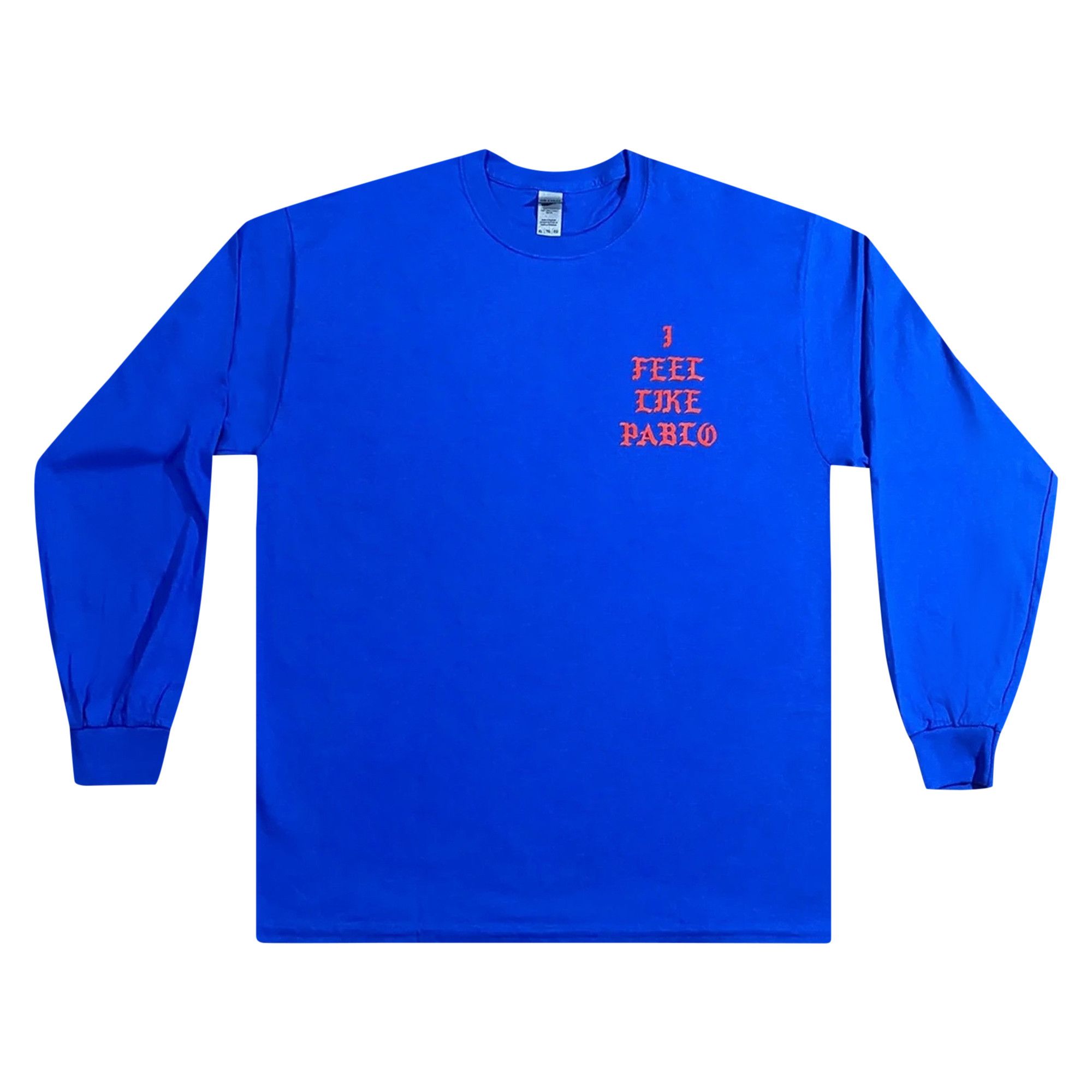 Kanye west blue 2025 sweatshirt