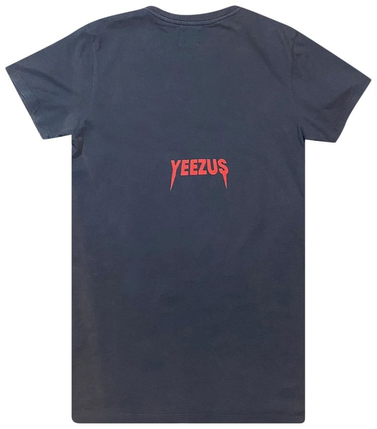 Kanye West Yeezy Tour Skeleton T Shirt Blue