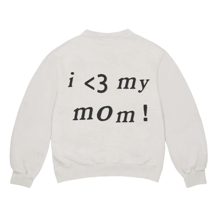 Kanye West Beautiful Mothers Day Crewneck White