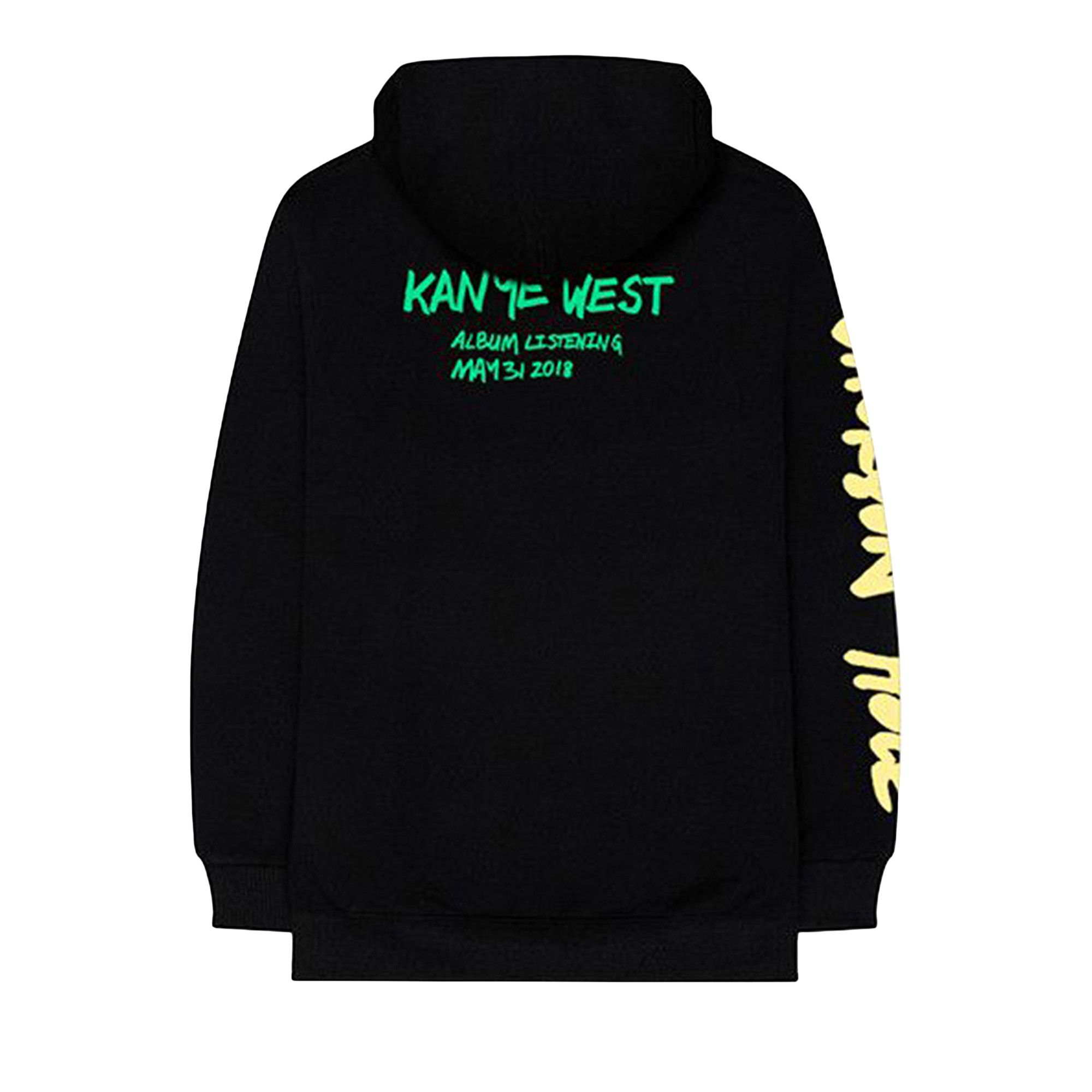 Buy Kanye West Wyoming Hoodie Black 2076 100000106WH BLAC GOAT NL