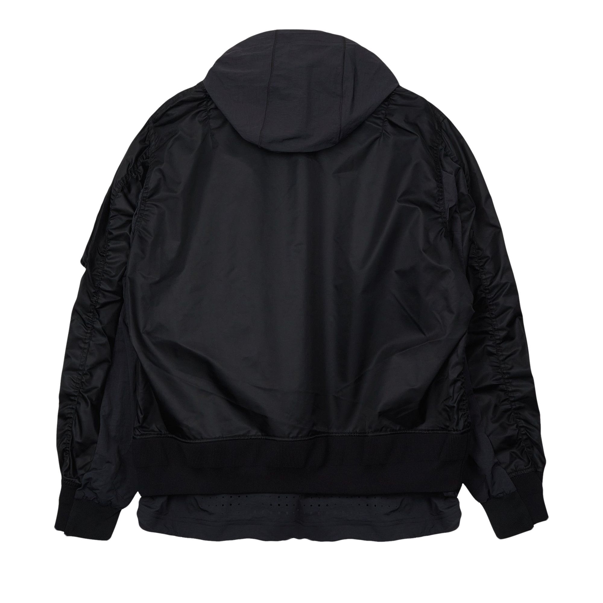 Nike x Sacai Layered Bomber Jacket Black Men's - SS21 - US