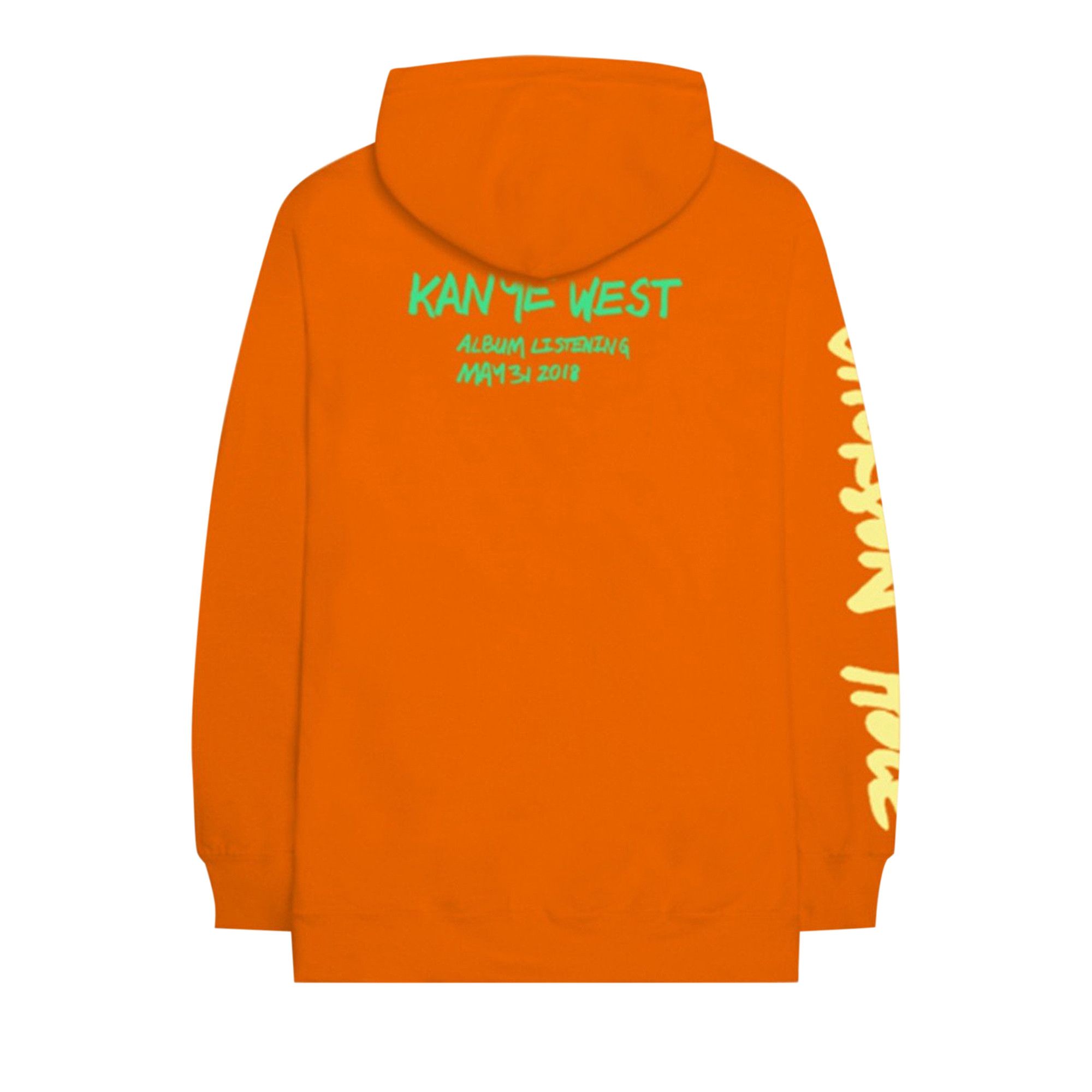Buy Kanye West Wyoming Hoodie Orange 2076 100000106WH ORAN GOAT AU