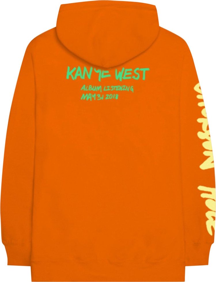 Kanye West Wyoming Hoodie Orange