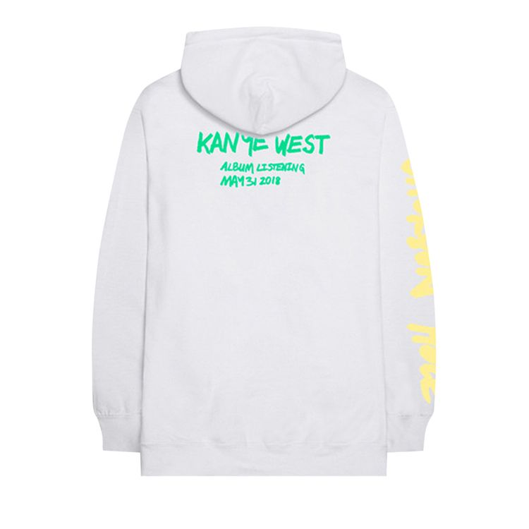 Kanye West Wyoming Hoodie White