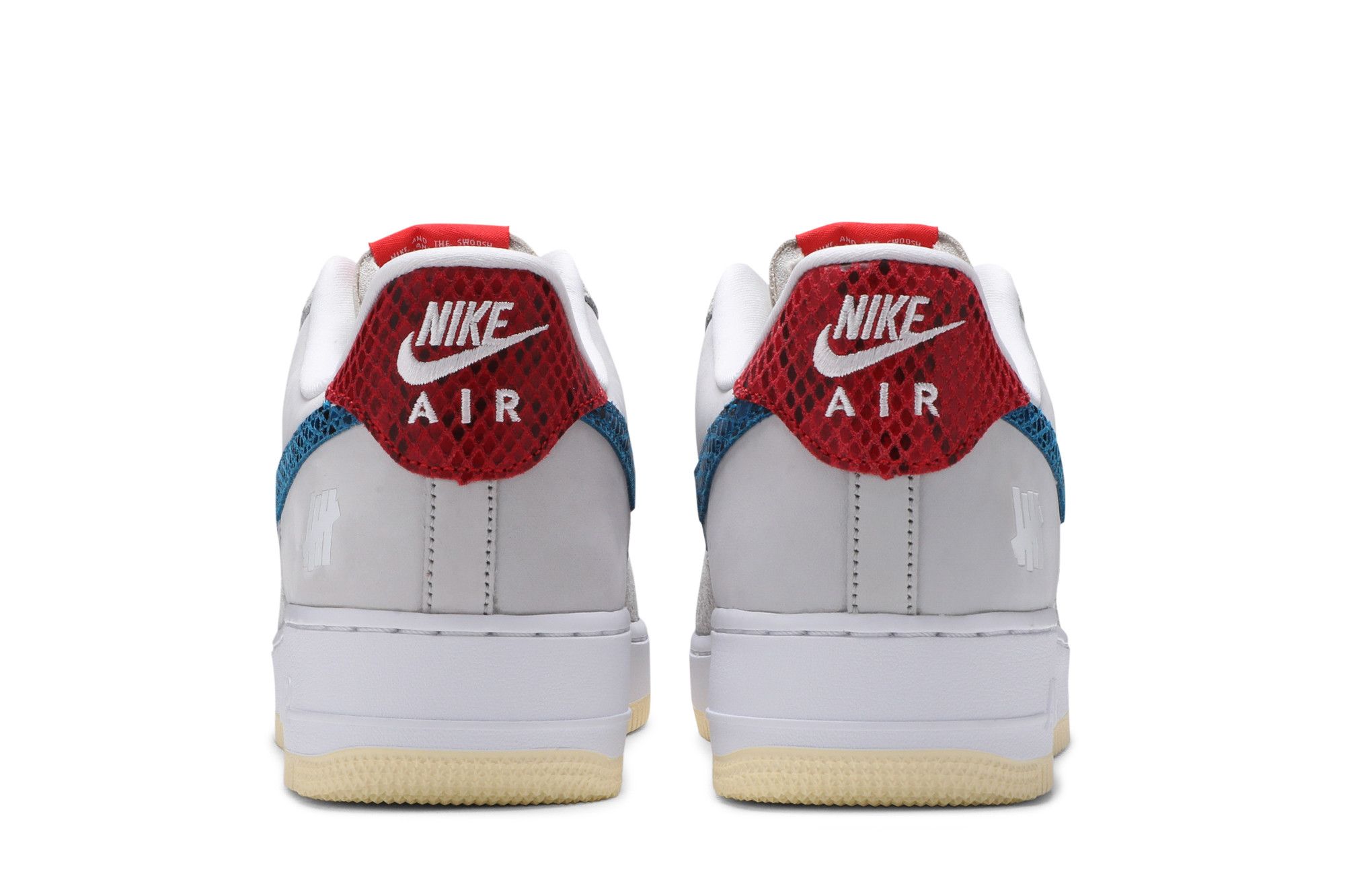 air force 1 x undefeated 5 on it