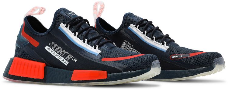 Adidas NMD R1 Spectoo Crew Navy Solar Red