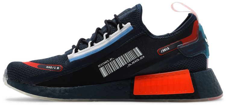 Adidas NMD R1 Spectoo Crew Navy Solar Red