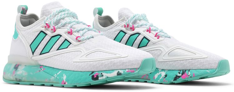 Adidas ZX 2K Boost White Active Mint