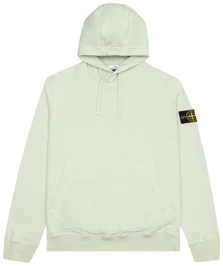 Stone Island Hooded Sweatshirt Light Green