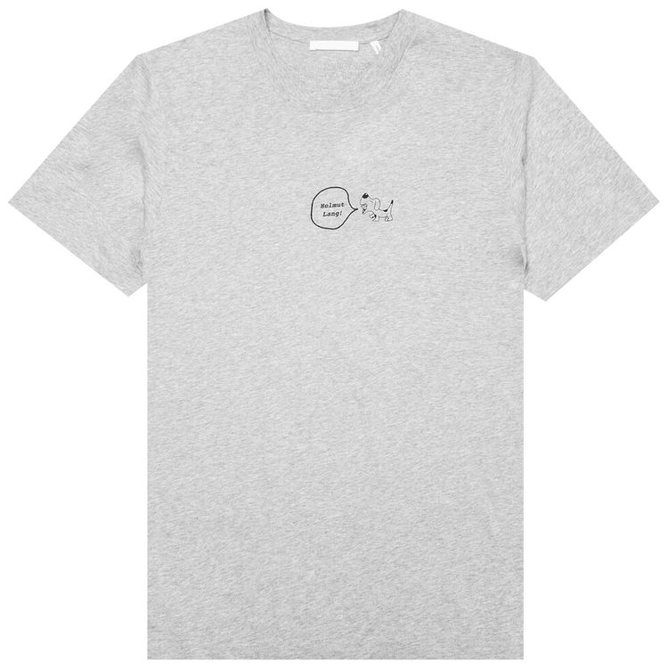 Helmut Lang Puppy T Shirt Vapor Heather