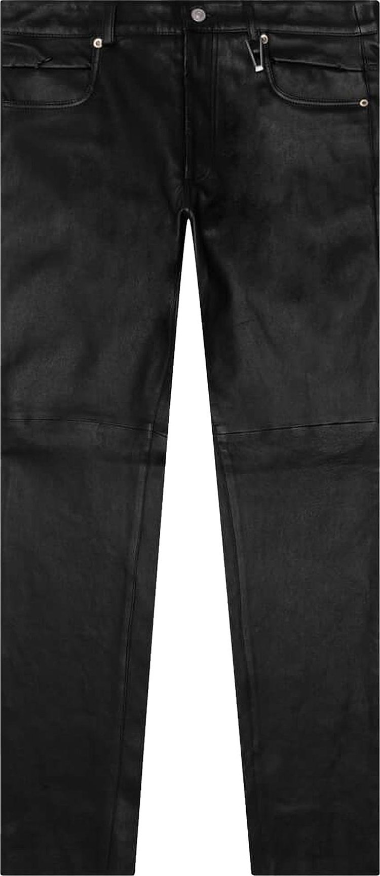 1017 ALYX 9SM Leather 6 Pocket Pant 'Black'