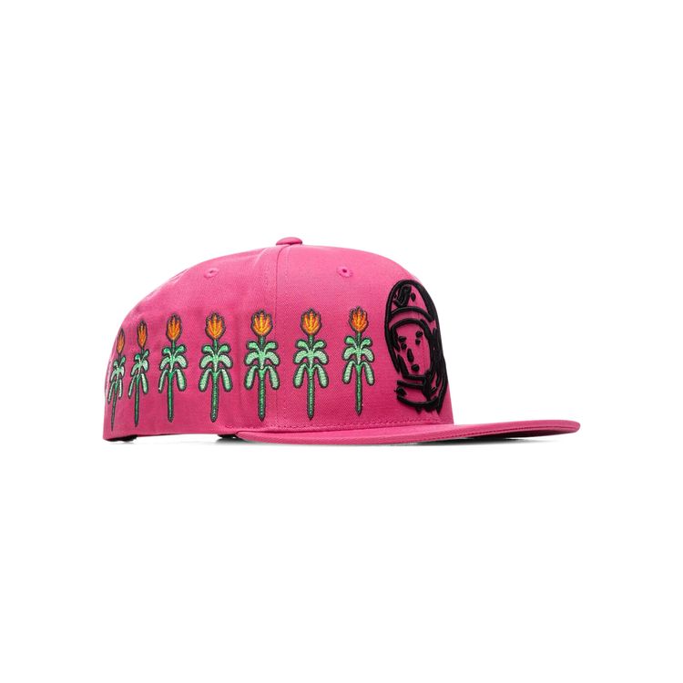 Billionaire Boys Club BB Bloom Snapback Hat Wild Rose
