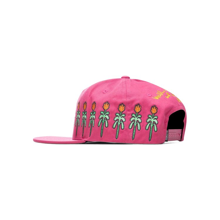 Billionaire Boys Club BB Bloom Snapback Hat Wild Rose
