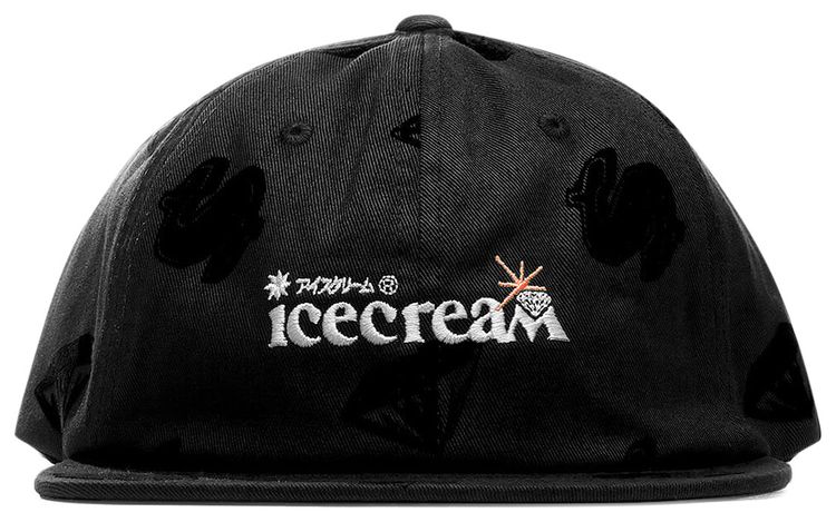 Icecream Syrup Polo Hat Black