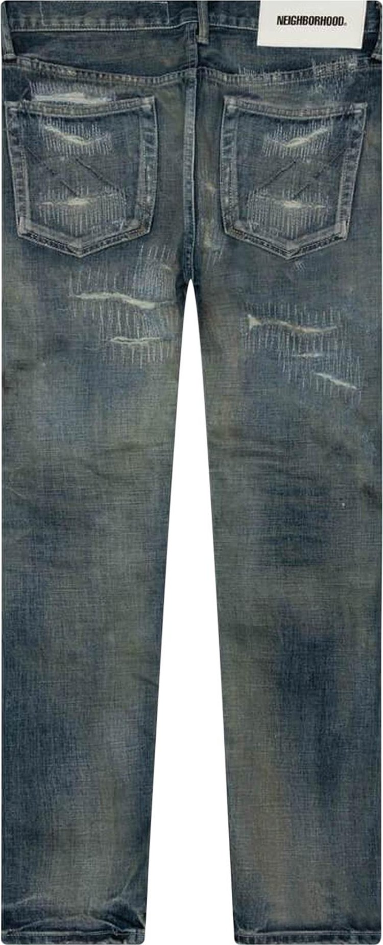 Neighborhood Scratch Savage DP Narrow C Pant Indigo