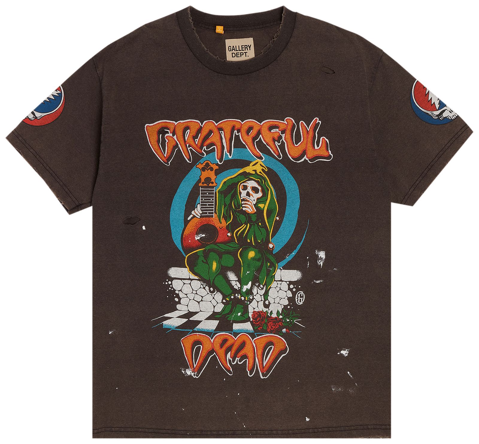 Gallery Dept. Grateful Dead Tee 'Black' GOAT Exclusive GOAT AU