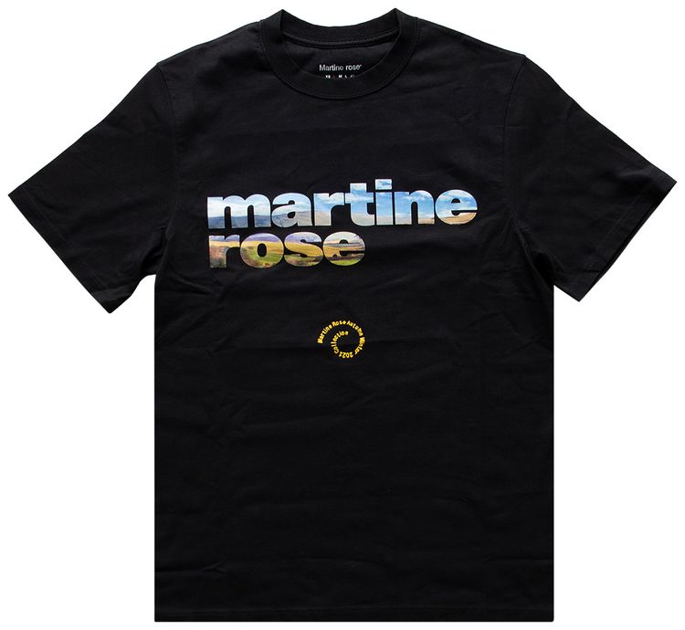 Martine Rose Goodside T Shirt Black