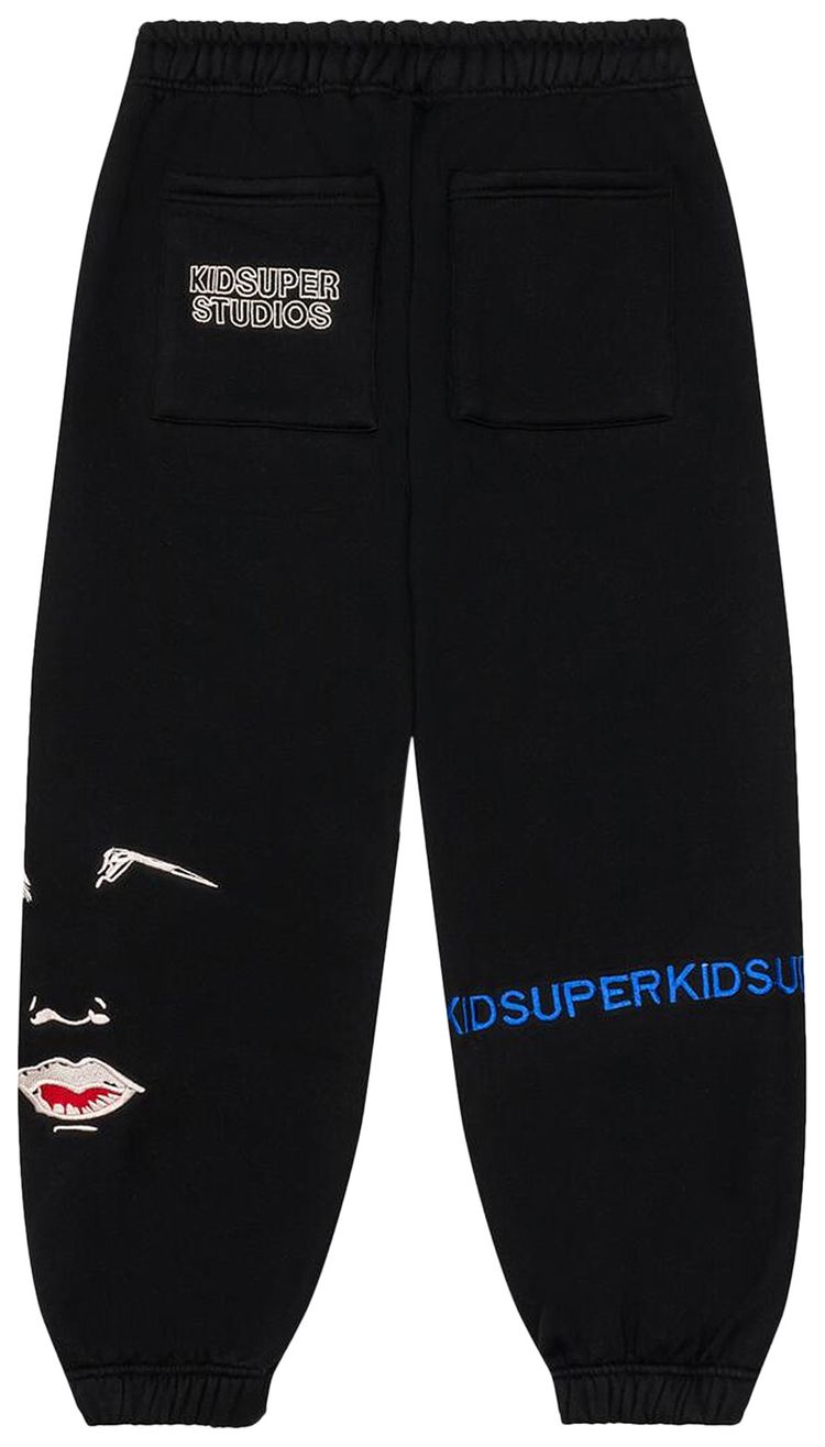 KidSuper Super Sweatpants Black