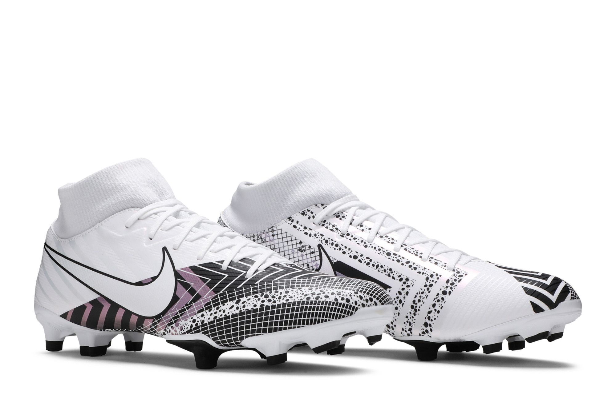 Size 6.0 Mercurial Superfly 7 Academy MDS MG 'Dream Speed - White Black'