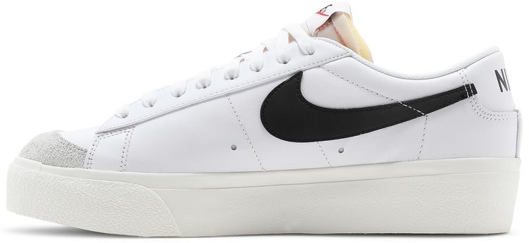 Nike Wmns Blazer Low Platform White Black