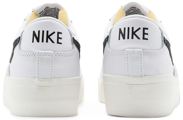 Nike Wmns Blazer Low Platform White Black