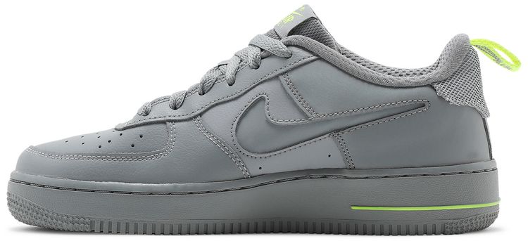 Nike Air Force 1 07 LV8 GS Particle Grey Volt