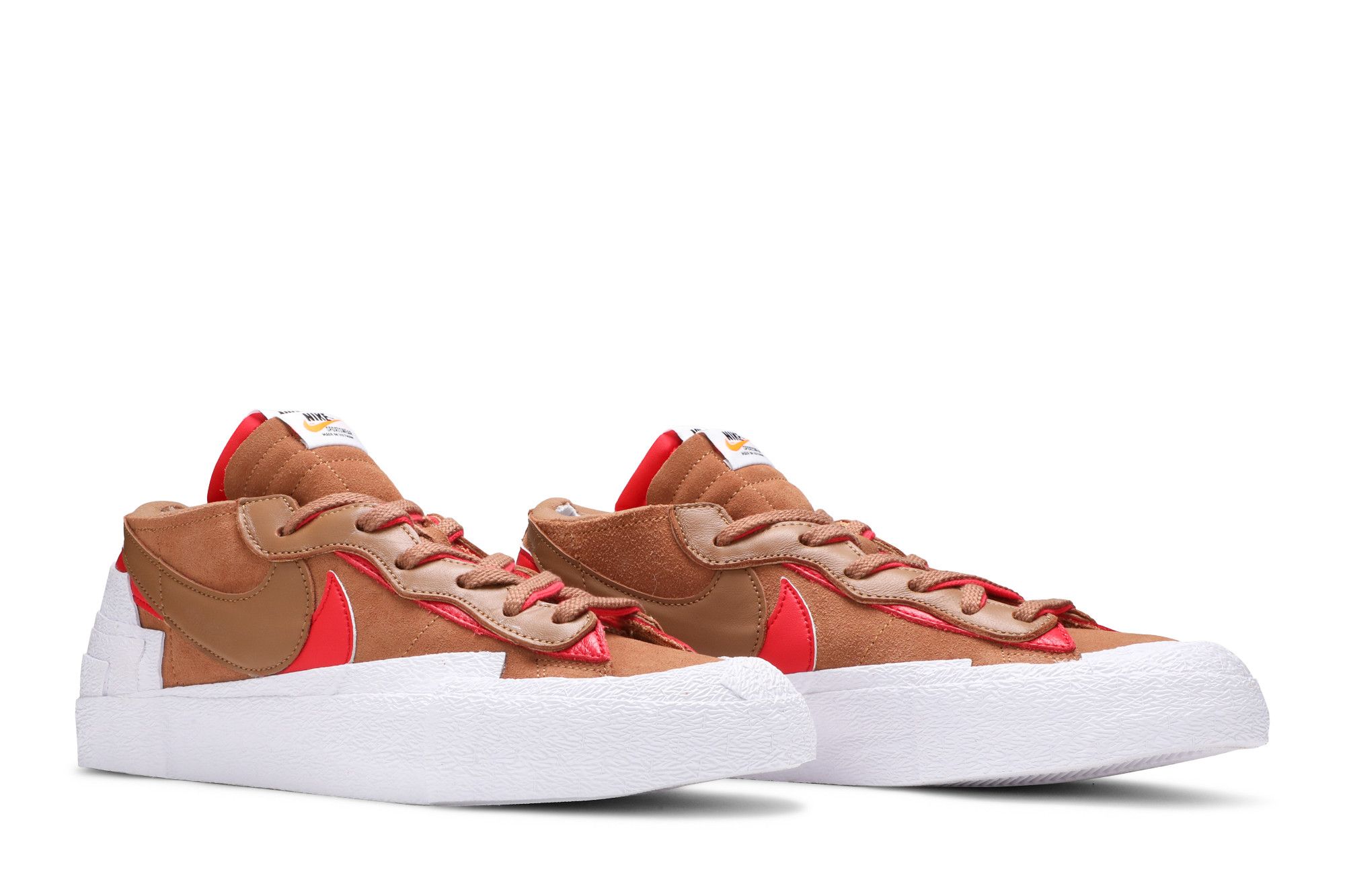 【Nike x Sacai】Blazer Low British Tan DD1877-200 Amazon.com | Nike Mens Blazer Low DD1877 200 Sacai - British