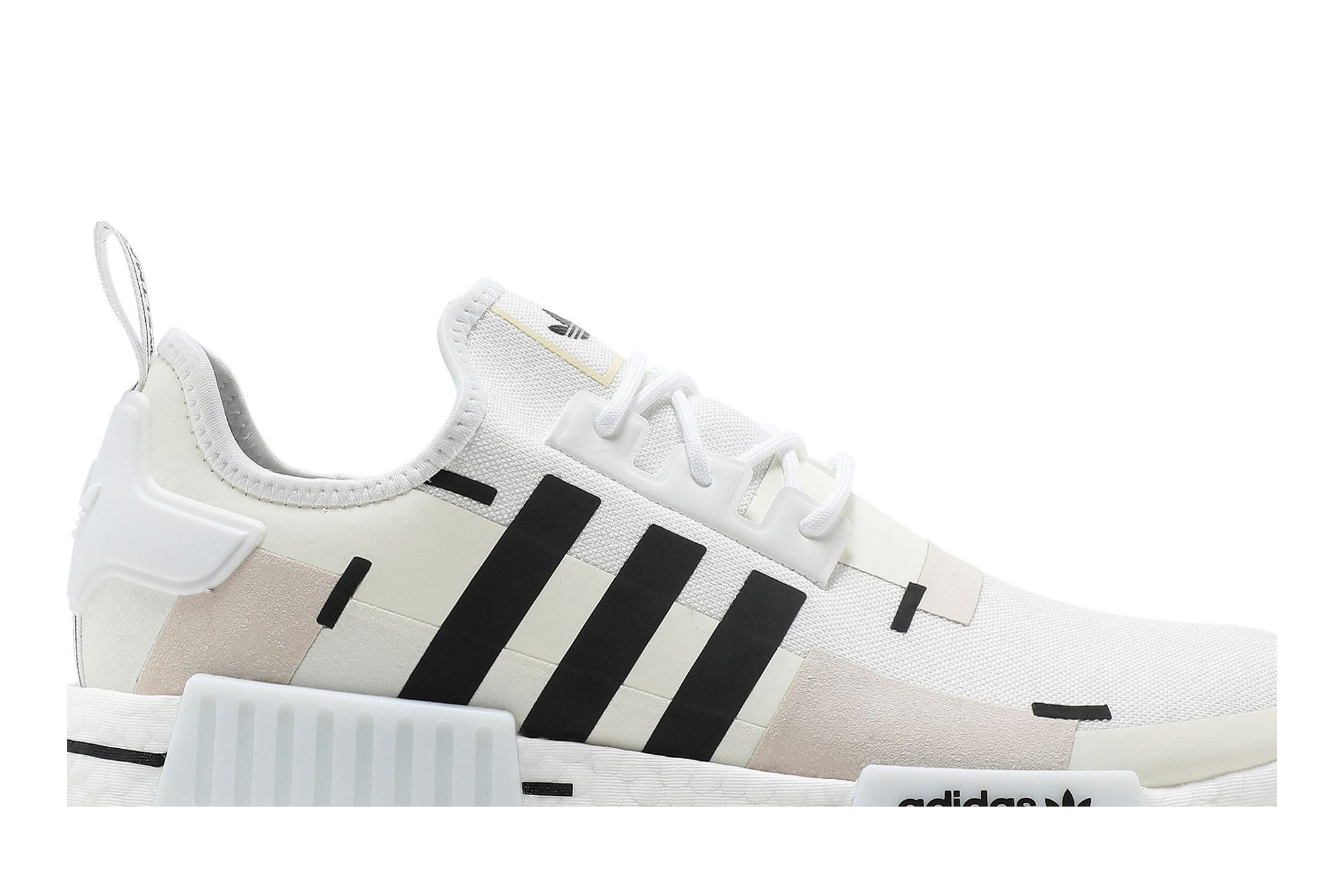 Nmd r1 color block white on sale