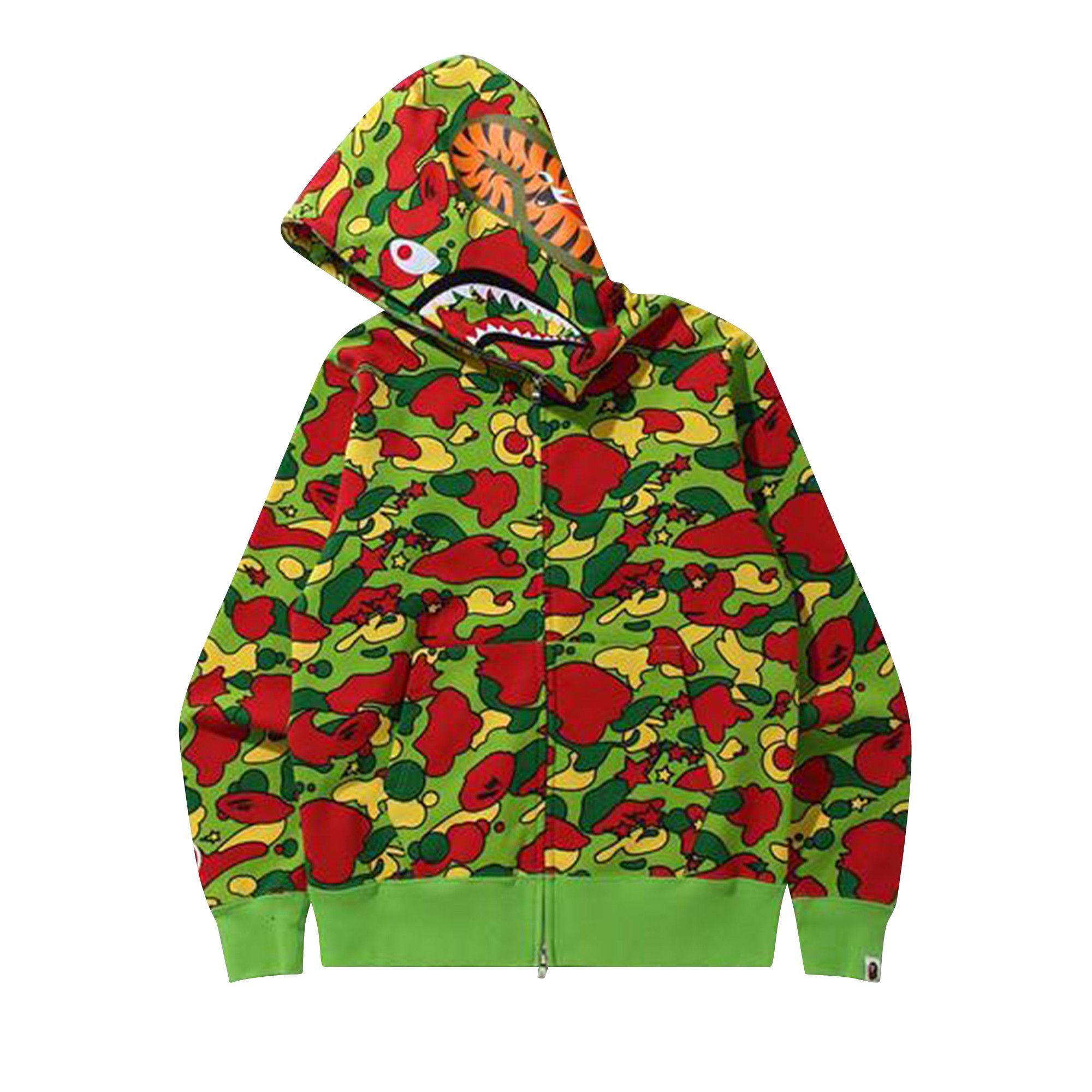 Buy BAPE Sta Camo Shark Zip Hoodie Multi 1H80 115 004 MULTI GOAT CA