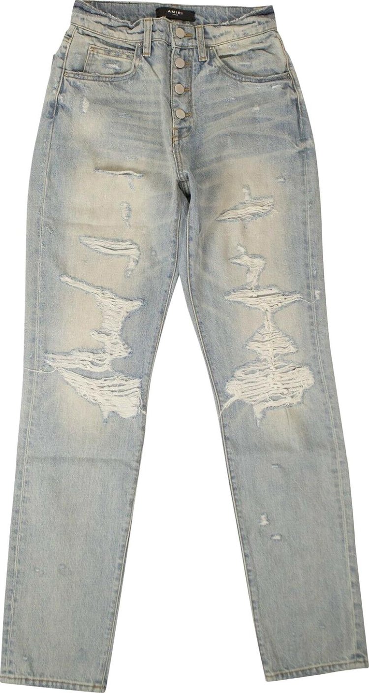Amiri Destroyed Slouch Jeans 'Blue'