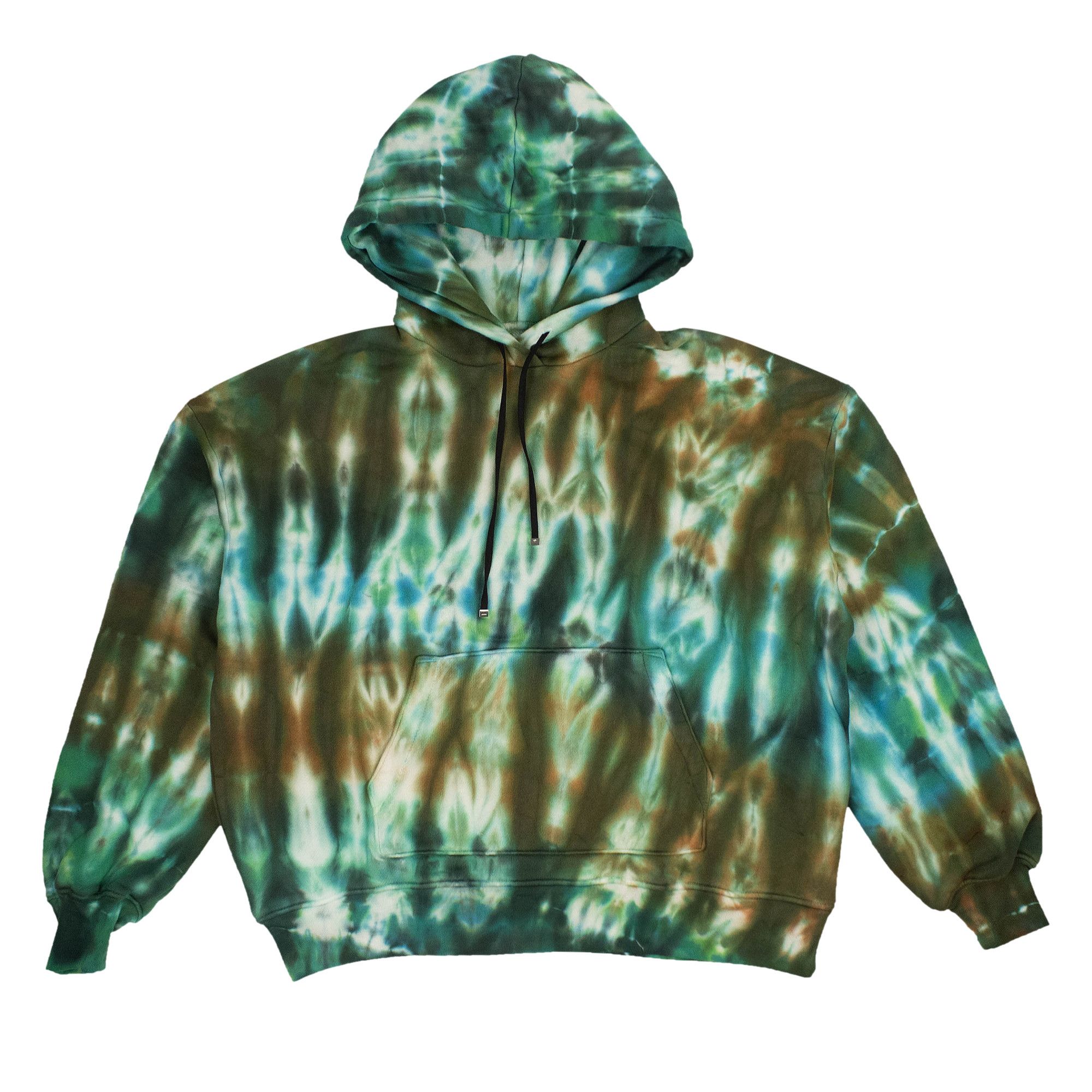 パーカー・フーディ AMIRI FW24 Amiri Ma Tie Dye Hoodie (AMKNHD1006 SEA BLUE) AMIRI MA Tie Dye Hoodie | Blue | FARFETCH