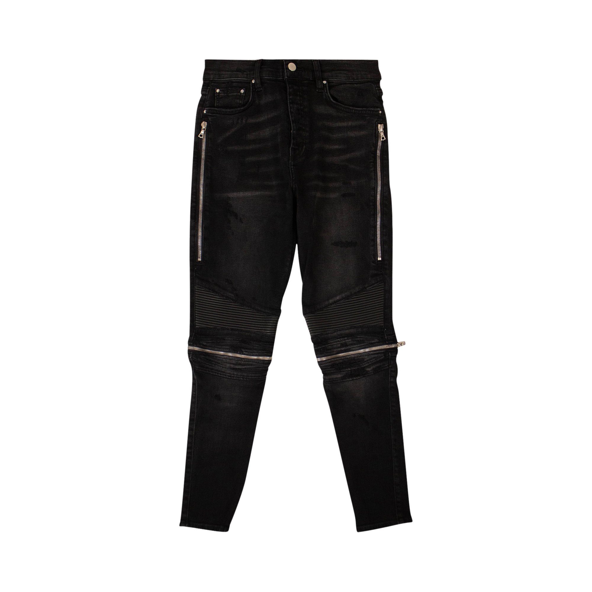Buy Amiri MX2 High Rise Skinny Jeans 'Black' - W9W01185SDRGB BLAC